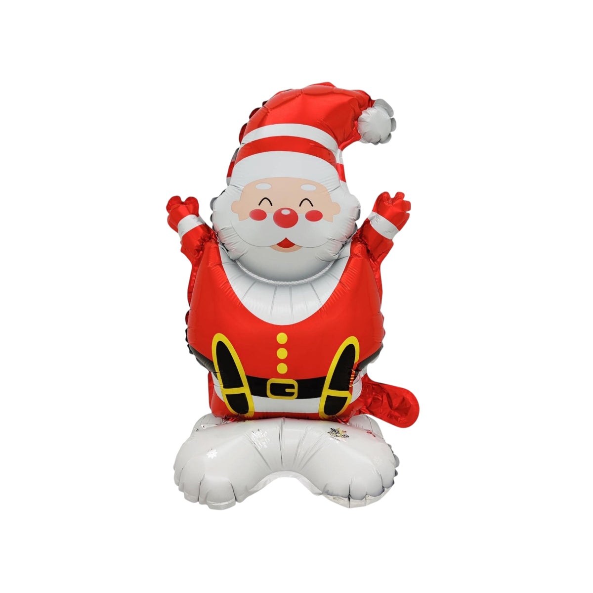 Ayaklı Küçük Oturan Noel Baba Folyo Balon