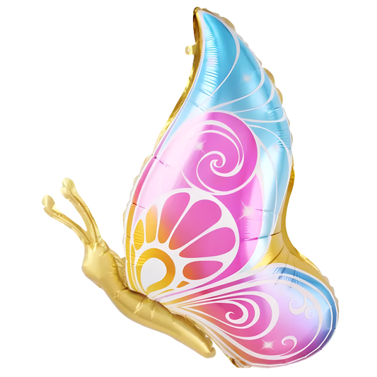 Gold Kelebek Folyo Balon