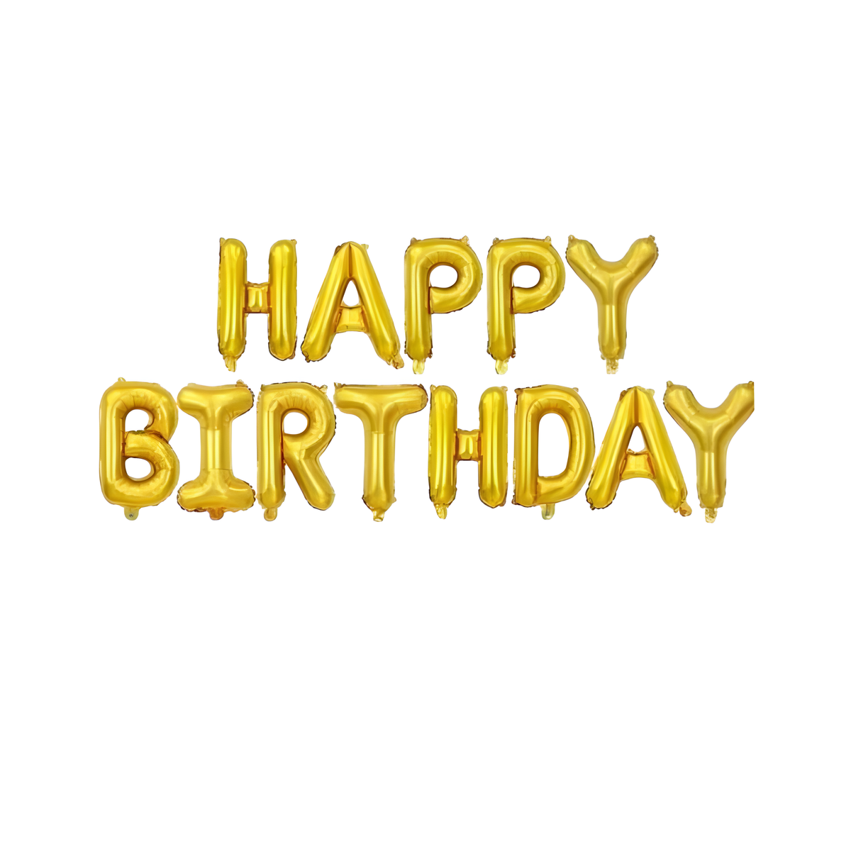 16" Gold Happy Birthday Folyo Balon