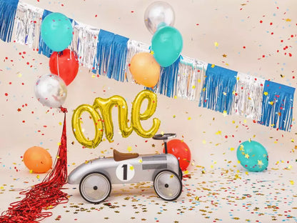 Gold One Birleşik Yazı Folyo Balon