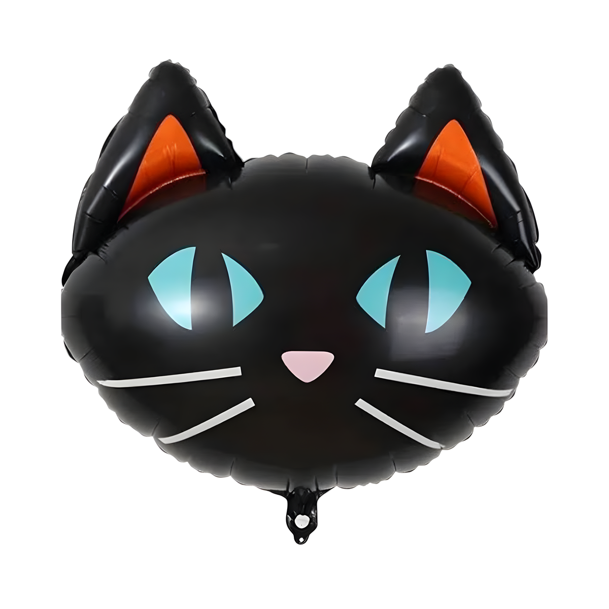Siyah Kedi Kafa Folyo Balon