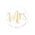 18" Mrs Yuvarlak Folyo Balon