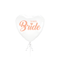 18" Team Bride Kalp Folyo Balon