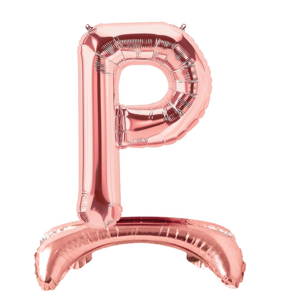 Ayaklı 34" Bronze Harf Folyo Balon - P