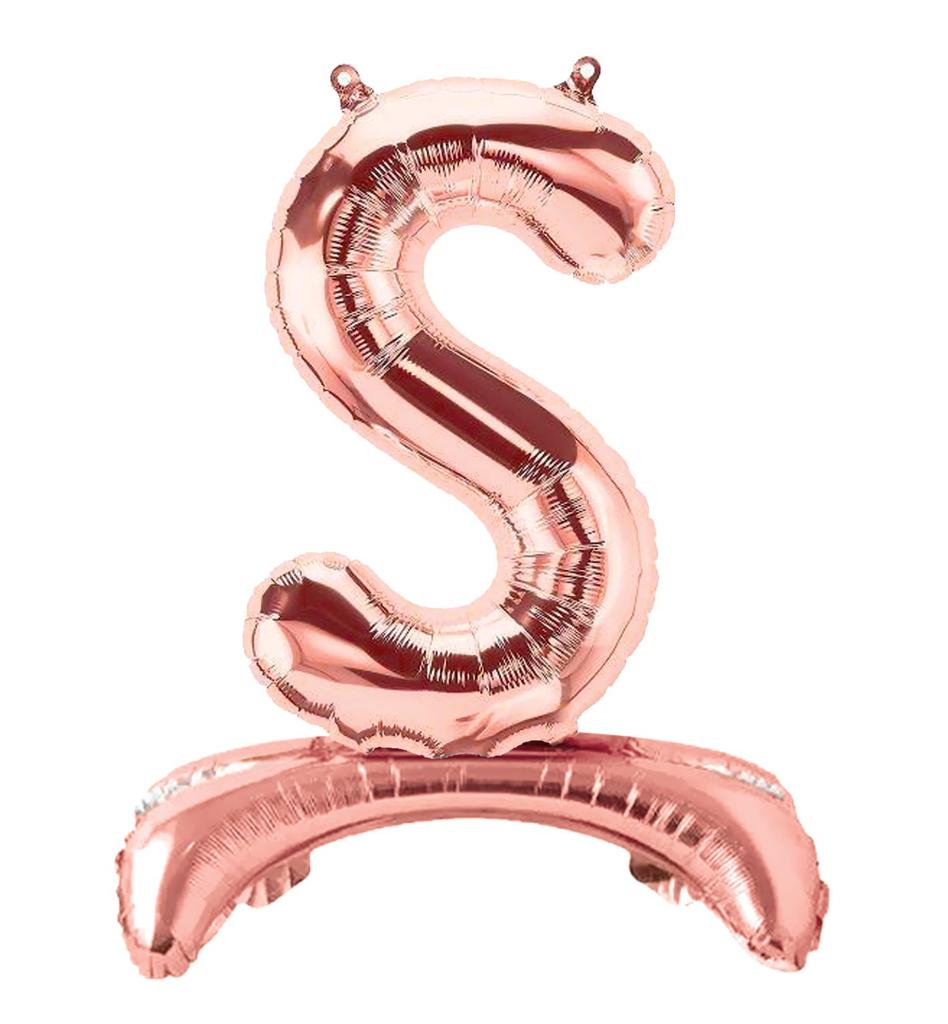 Ayaklı 34" Bronze Harf Folyo Balon - S