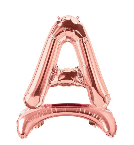 Ayaklı 34" Bronze Harf Folyo Balon - A