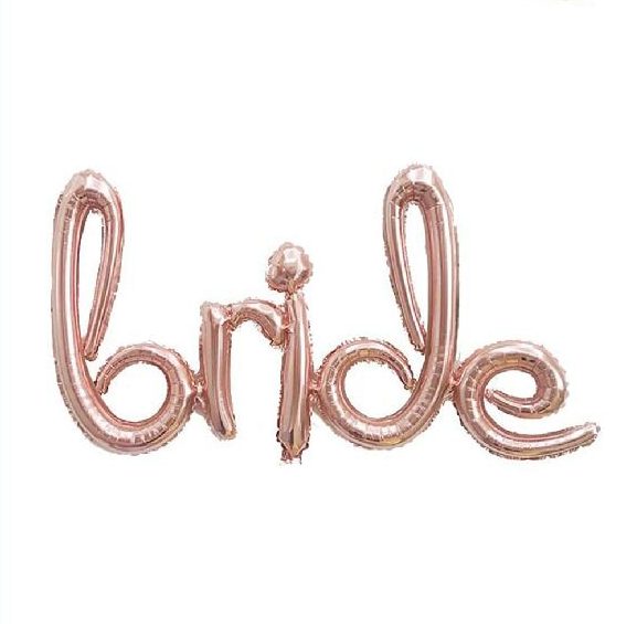 Bride İmza Folyo Balon