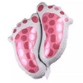 Pembe Ayak İzi Folyo Balon