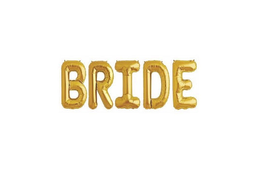 34" Gold Bride Folyo Balon