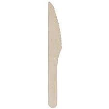 Ahşap Bıçak 16 cm 24'lü