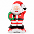 Ayaklı Gözlüklü Noel Baba Folyo Balon