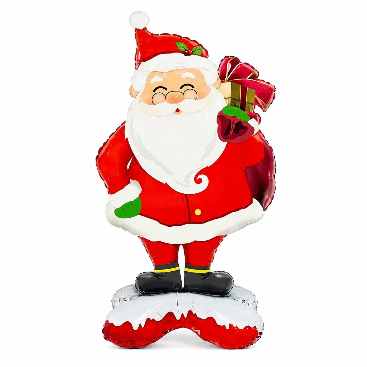 Ayaklı Noel Baba Folyo Balon
