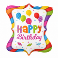 Balon Desenli Happy Birthday Folyo Balon