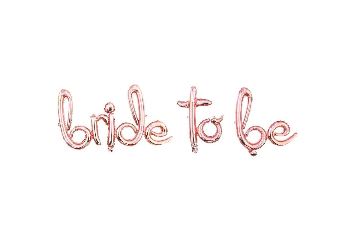 Bride To Be İmza Birleşik Folyo Balon