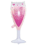 Folyo Balon Pembe Bardak 90-41 Cm