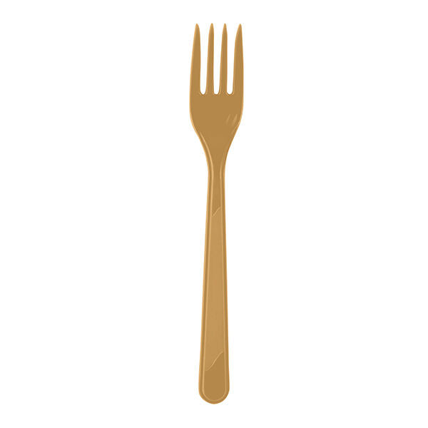 Plastik Çatal Gold 25'li