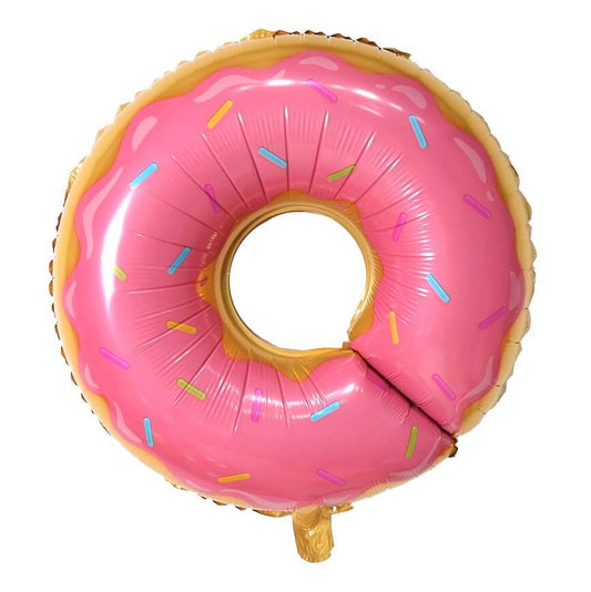 Pembe Donut Folyo Balon