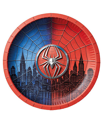 8 Kişilik Spider Karton Tabak + Bardak Seti