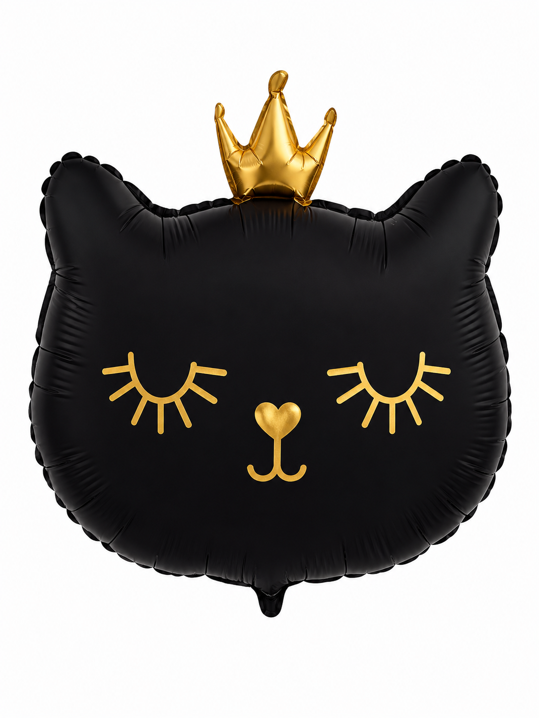 Siyah Kedi Folyo Balon