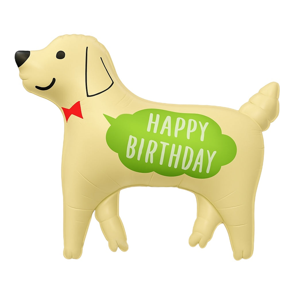 Köpek Happy Birthday Folyo Balon