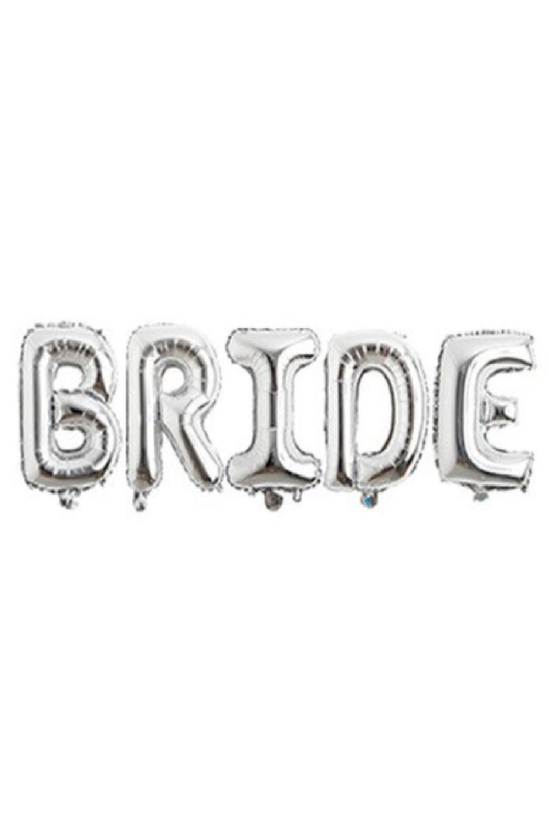 16" Gümüş Bride Folyo Balon