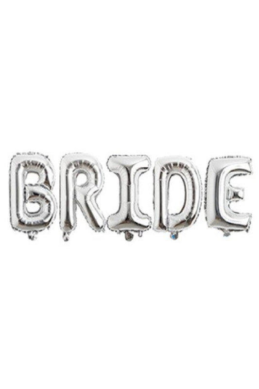 16" Gümüş Bride Folyo Balon