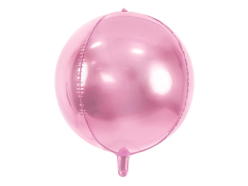 Pembe Küre Folyo Balon