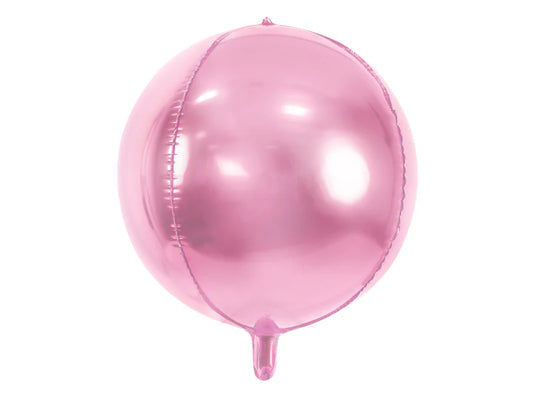 Pembe Küre Folyo Balon
