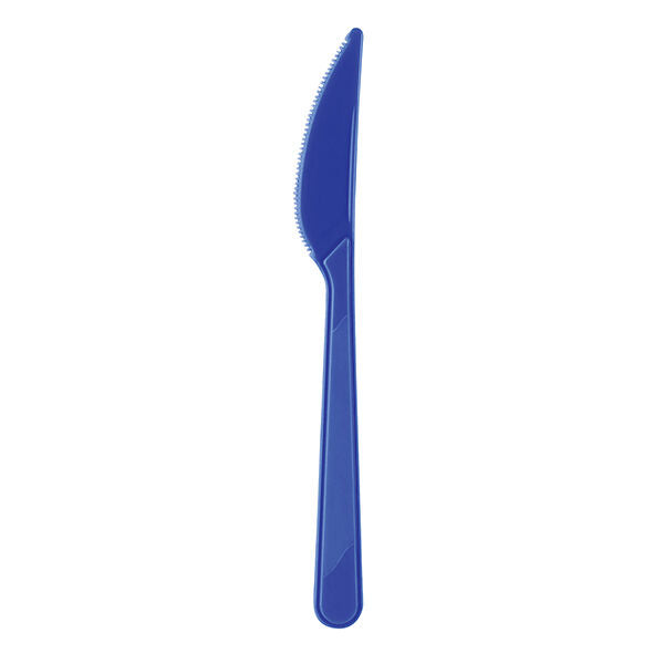 Plastik Bıçak Lacivert 25'li