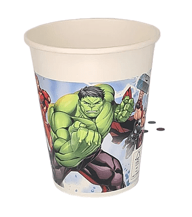 Karton Bardak Avengers 8'li