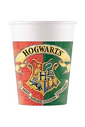 Karton Bardak Harry Potter 8'li