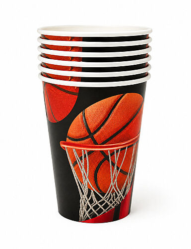Karton Bardak Basketbol 8'li