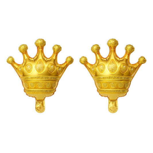 Mini Gold Taç 2'li Folyo Balon