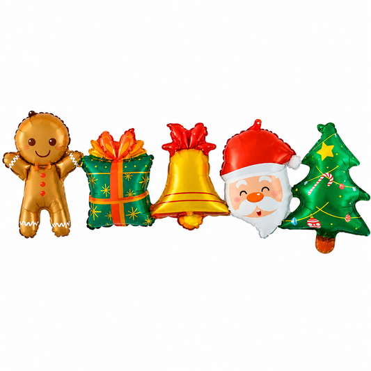 Mini Yılbaşı Birleşik Balon Seti