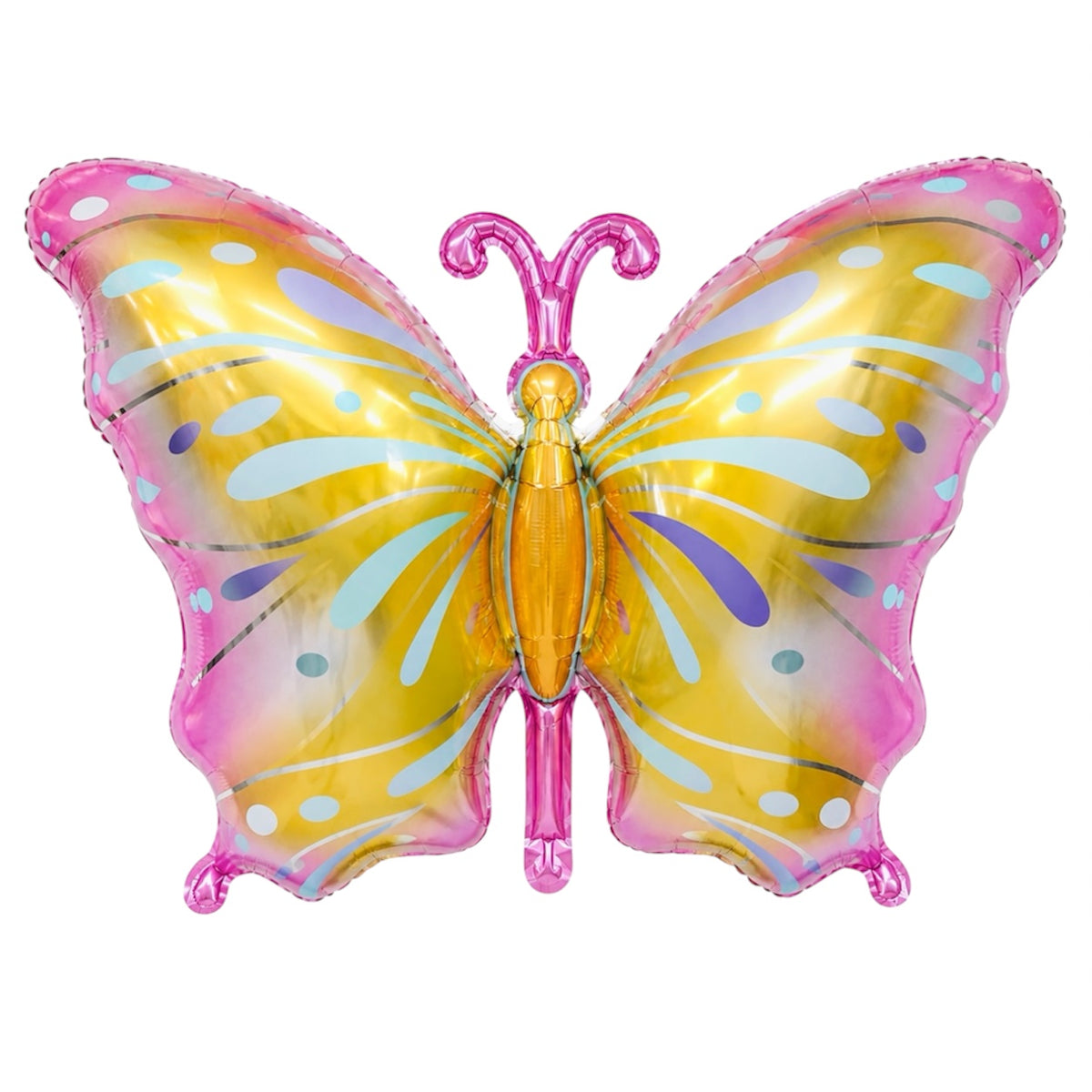 Pembe Gold Kelebek Folyo Balon