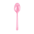 Plastik Kaşık Pembe 25'li