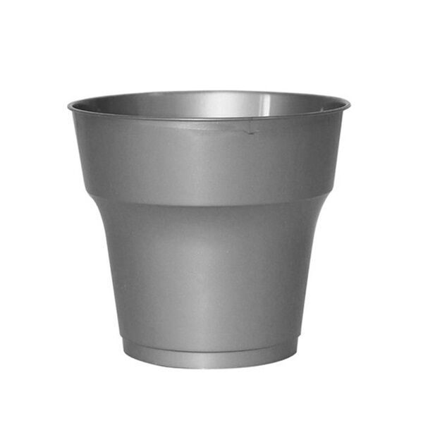 25 Kişilik Gümüş Plastik Tabak + Bardak Seti
