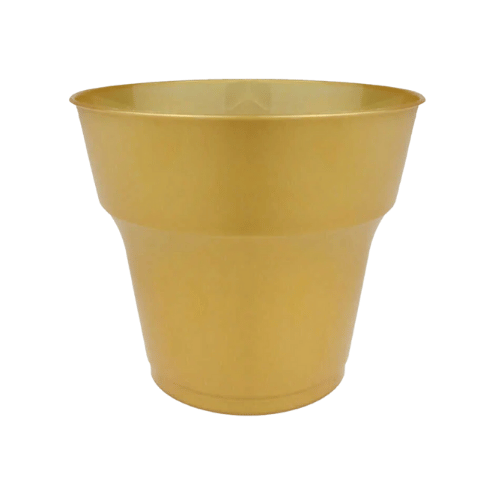 25 Kişilik Gold Plastik Tabak + Bardak Seti