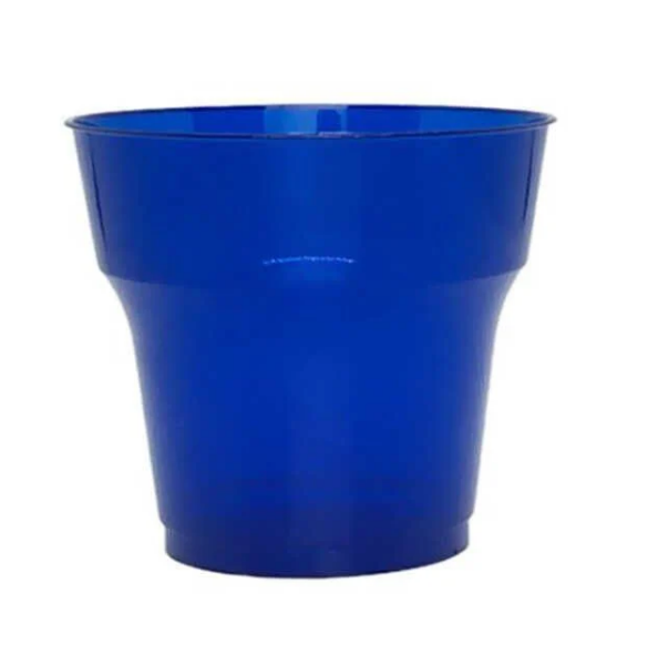 Plastik Bardak Kristal Lacivert 25'li