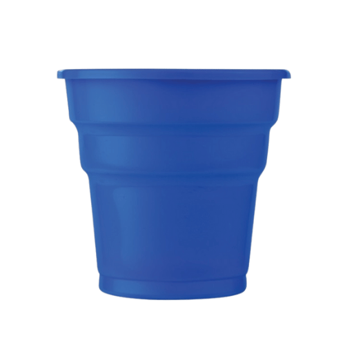 Plastik Bardak Kristal Lacivert 25'li