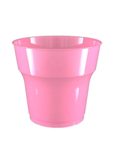 25 Kişilik Pembe Plastik Tabak + Bardak Seti