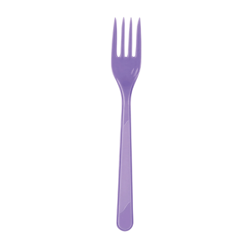 Plastik Çatal Lila 25'li