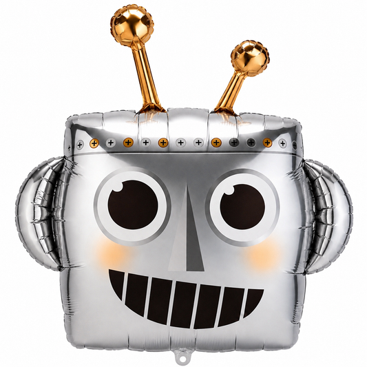 Robot Kafa Folyo Balon