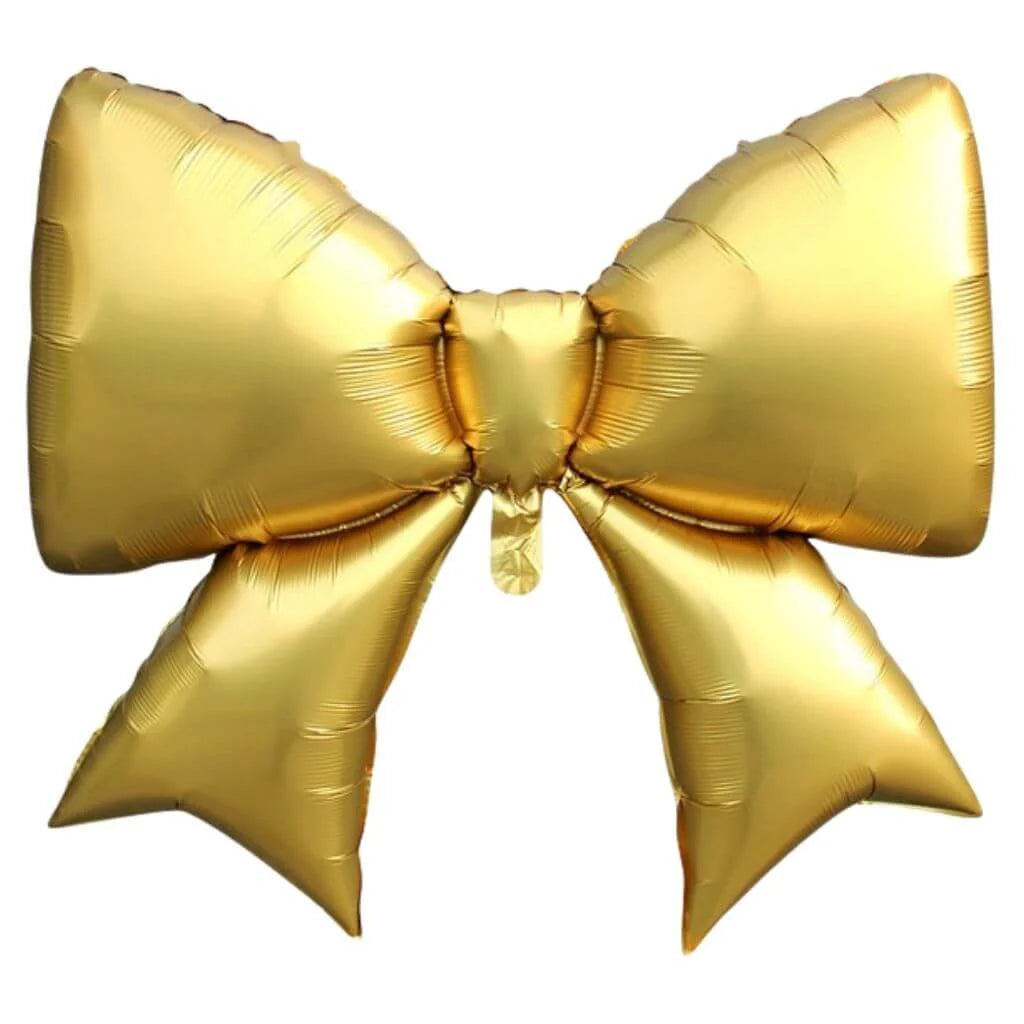 Retro Gold Kurdele Folyo Balon