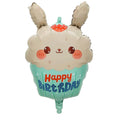 Tavşan Cupcake Folyo Balon