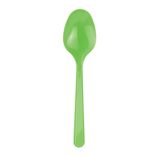 Plastik Kaşık Yeşil 25'li